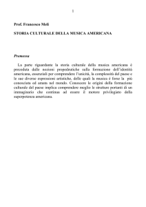storia culturale della musica americana