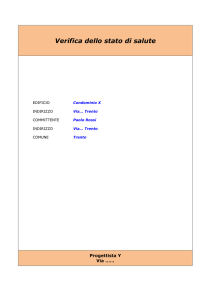 Verifica dello stato di salute