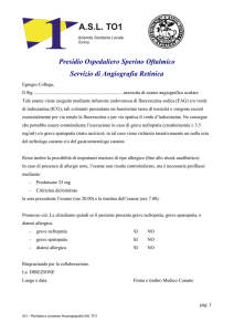 Richiesta e consenso fluorangiografia ASL TO1