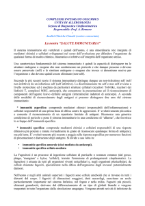 La nostra Salute Immunitaria - Analisi Cliniche Cimatti Roma