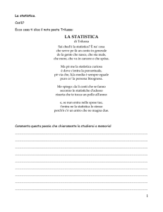 la statistica