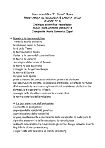 “E. Fermi” Nuoro PROGRAMMA DI BIOLOGIA E LABORATORIO