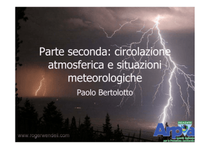 Il fronte caldo.