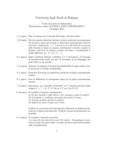 Universit`a degli Studi di Bologna