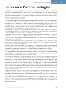 La prima e l`ultima battaglia