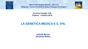 Lo IOV incontra il VHL N°5