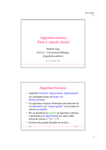 Algoritmi euristici classici