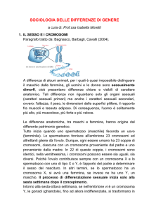 sociologia delle differenze di genere