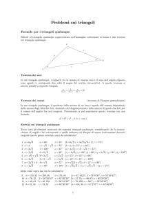 Problemi sui triangoli