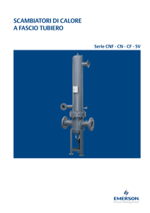 Scambiatori di Calore Serie CNF - CN - CF - SV