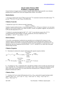 Nazionali-Risposta Aperta + risposte