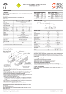 Manuale serie 70 Safe Air