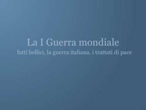 088_La I Guerra mondiale – fatti bellici