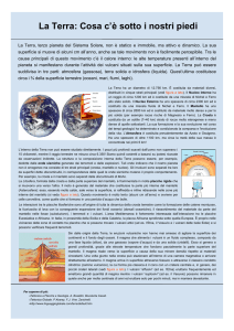 La Terra: Cosa c`è sotto i nostri piedi - Ira-Inaf