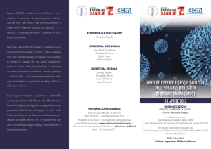 04 APRILE 2017 VIRUS DELL`EPATITE E (HEV) E SICUREZZA