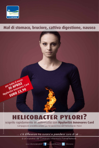 Mal di stomaco, bruciore, cattiva digestione, nausea helicobacter
