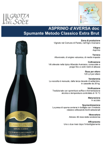 ASPRINIO d`AVERSA doc Spumante Metodo