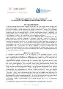 Dacriocistorinostomia (DCR)