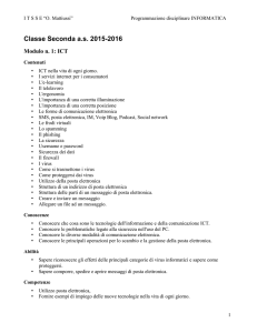 Piano di Lavoro Annuale 15/16 – Classi Seconde