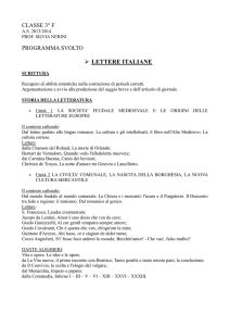 LETTERE ITALIANE