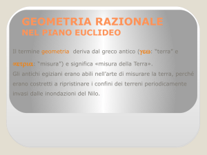 GEOMETRIA RAZIONALE