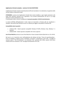 Applicazione Entratel completa ‐ versione 5.6.0 del 25/07/2016