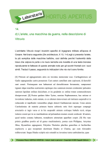 14. d) L`ariete, una macchina da guerra, nella