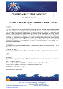 corsi finanziati per disoccupati