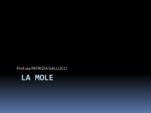 lezione 4. mole
