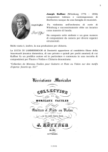 Joseph Kuffner (Wϋrzburg 1776 – 1856) compositore