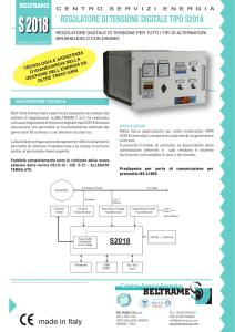 regolatore di tensione digitale tipo s2018