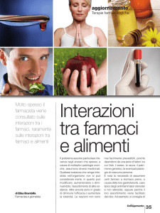 Molto spesso il farmacista viene consultato sulle interazioni