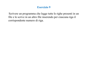 Correzione esercizi Java lezione 8