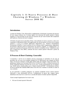 Il Processo di Boot-Chaining