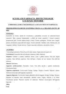 FACOLTA` DI FARMACIA