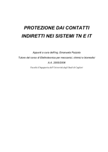 protezione dai contatti indiretti nei sistemi tn e it
