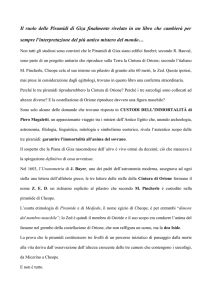 Il ruolo delle Piramidi di Giza finalmente rivelato in un libro che