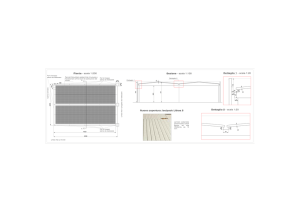 Pianta - scala 1:200 Nuova copertura: Isolpack Lithos 5 Sezione