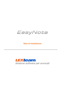 Note di Installazione - Ordine Avvocati Teramo