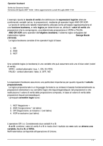 Operatori booleani