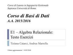 Testo - Sapienza