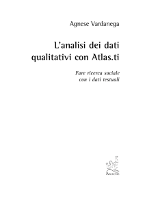 L`analisi dei dati qualitativi con Atlas.ti