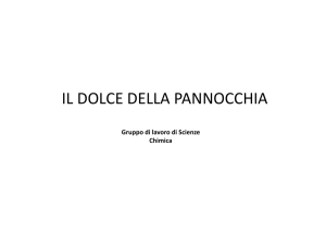 Il dolce della pannocchia