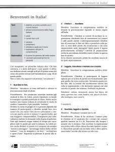 Benvenuti in Italia!