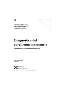 Diagnostica del carcinoma mammario