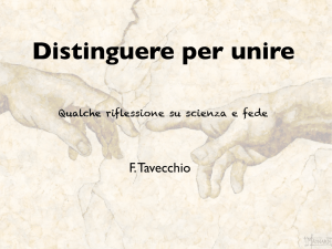 Distinguere per unire