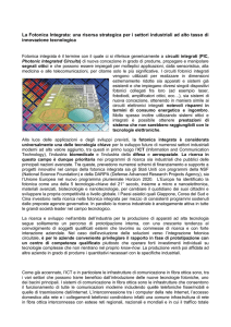 Introduzione alla Fotonica