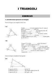 Esercitazione Geometria
