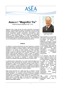 Asea ei "Magnifici Tre"