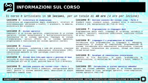 Programma del corso